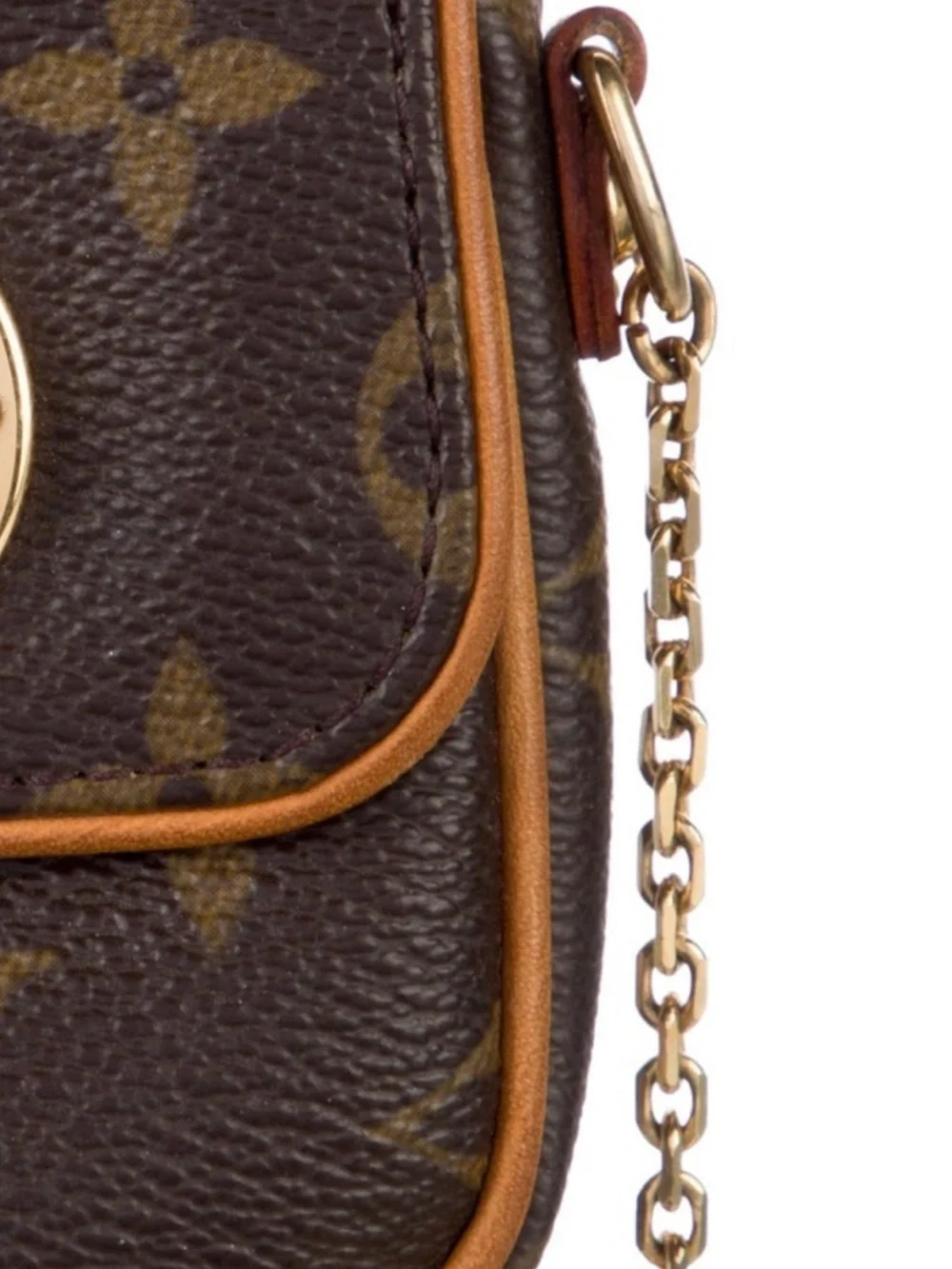 RARE✅LV POUCH LOUIS VUITTON KEY POUCH KEYCHAIN MINI POCHETTE LV lipstick pouch - Picture 6 of 16